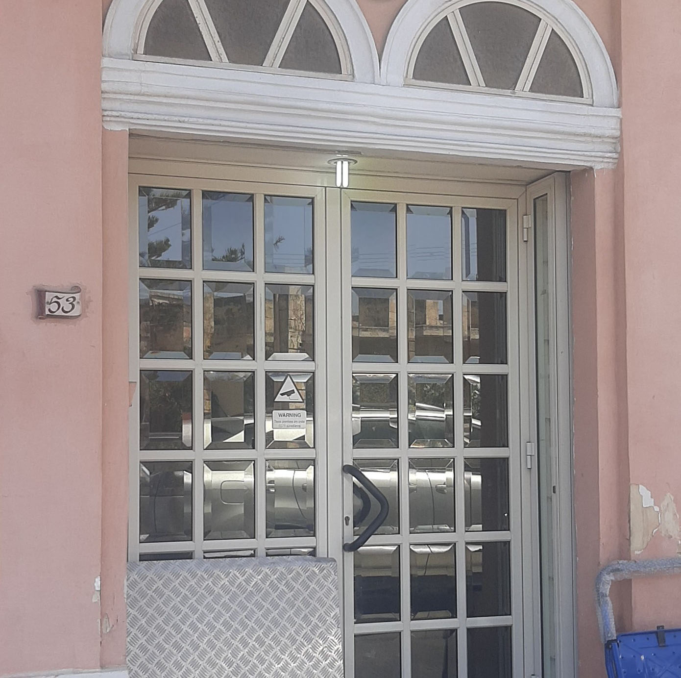 Mirror-style window film that enhances privacy and protects interiors and furniture from UV damage